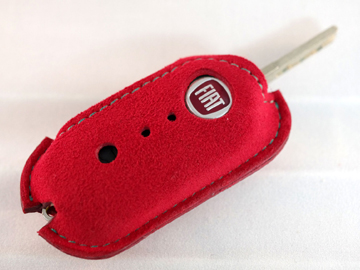 FIAT500（NEW）アルカンタラリモコンキーカバー